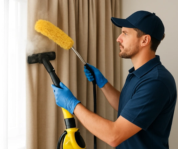 Trusted drapes cleaning technician Matty Curtain Cleaning strathfield-south-nsw QLD