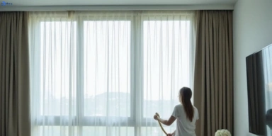 Delicate sheer drape cleaning strathfield-south-nsw Matty Curtain Cleaning